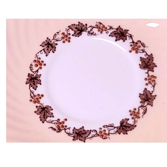 Minton Vineyard Teacup & Saucer Set 6 Cups & saucers Fine Bone China, England - Picture 4 of 4